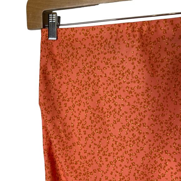 RESA Christi Leopard Print Ruched Mini Skirt size XS - Picture 2 of 6